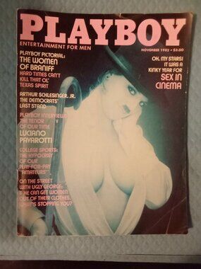 Playboy Magazine Nov'82
